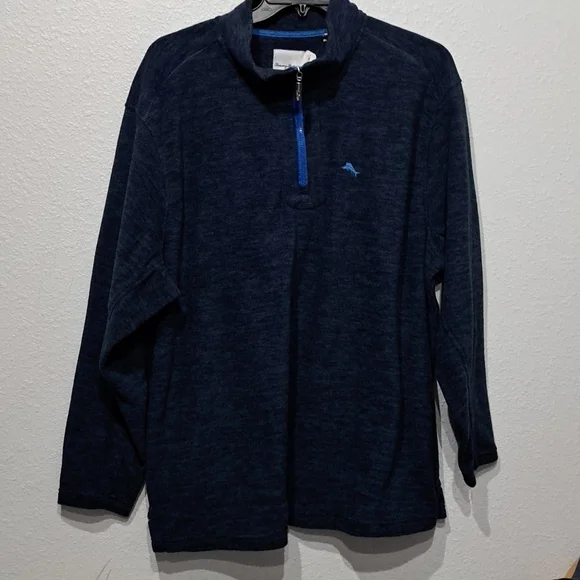 Tommy Bahama Cloud Peak Half Zip Fleece Pullover